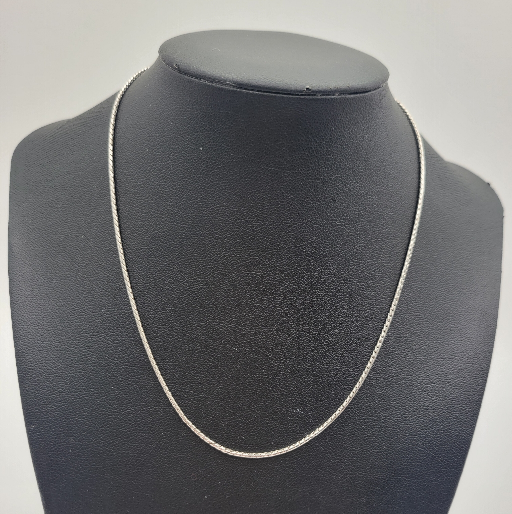 Sterling Silver Unisex Light Weight Chain Necklace 50$